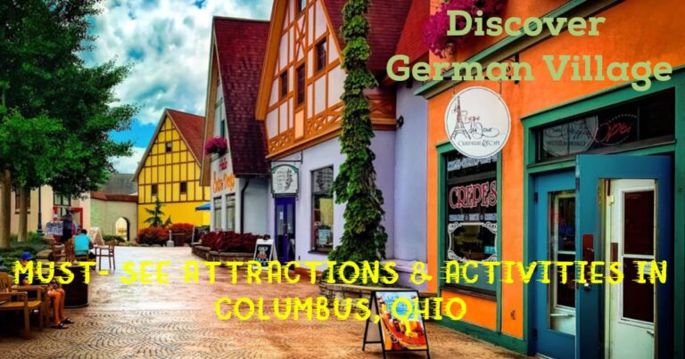 things to do in german village columbus ohio