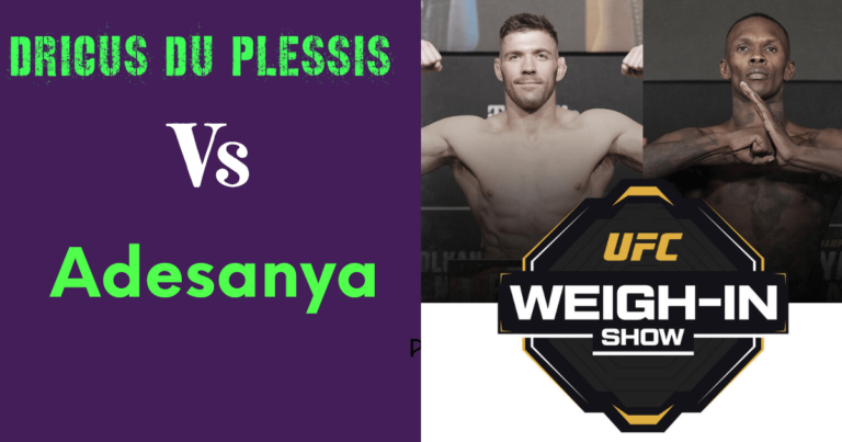 **UFC 305 Weigh-In Results: Du Plessis vs. Adesanya – Fight Preview & Analysis