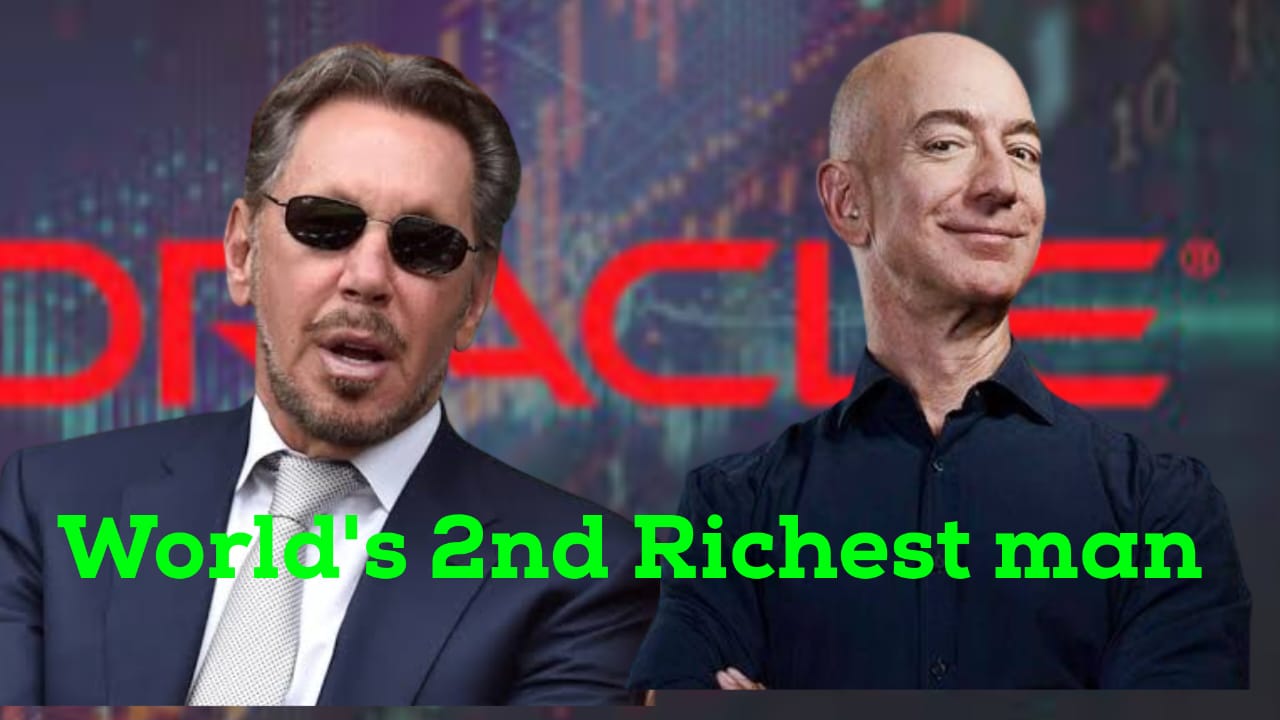 Larry Ellison Overtakes Jeff Bezos as World’s Second-Richest Person